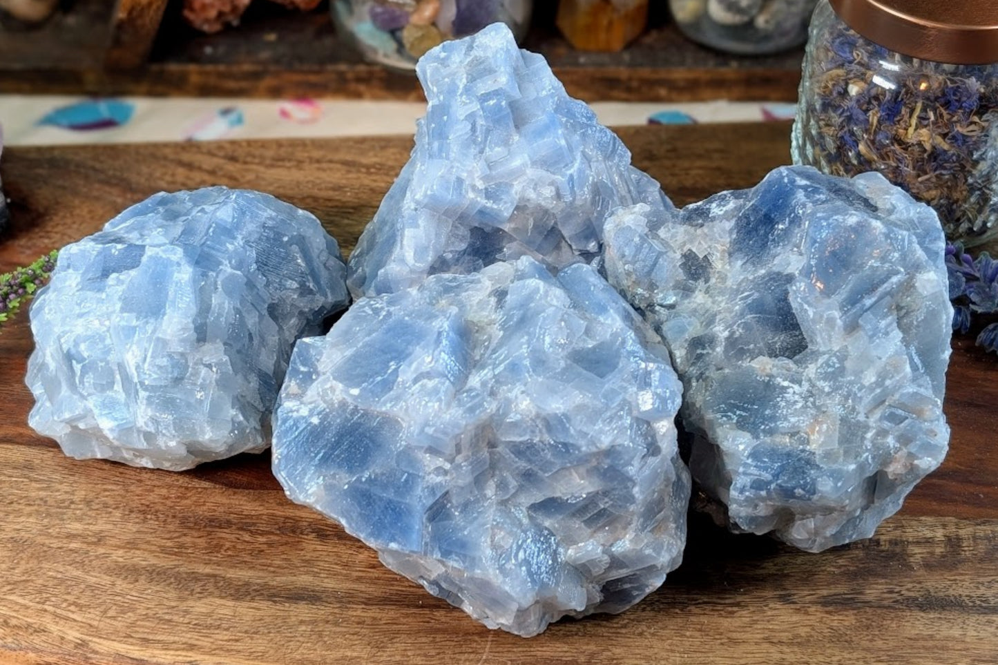 Blue Calcite Rough