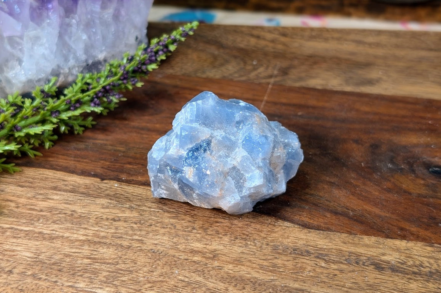 Blue Calcite Rough