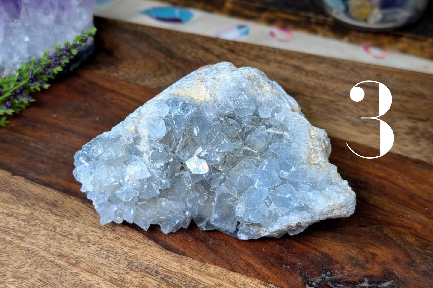 Celestite Cluster