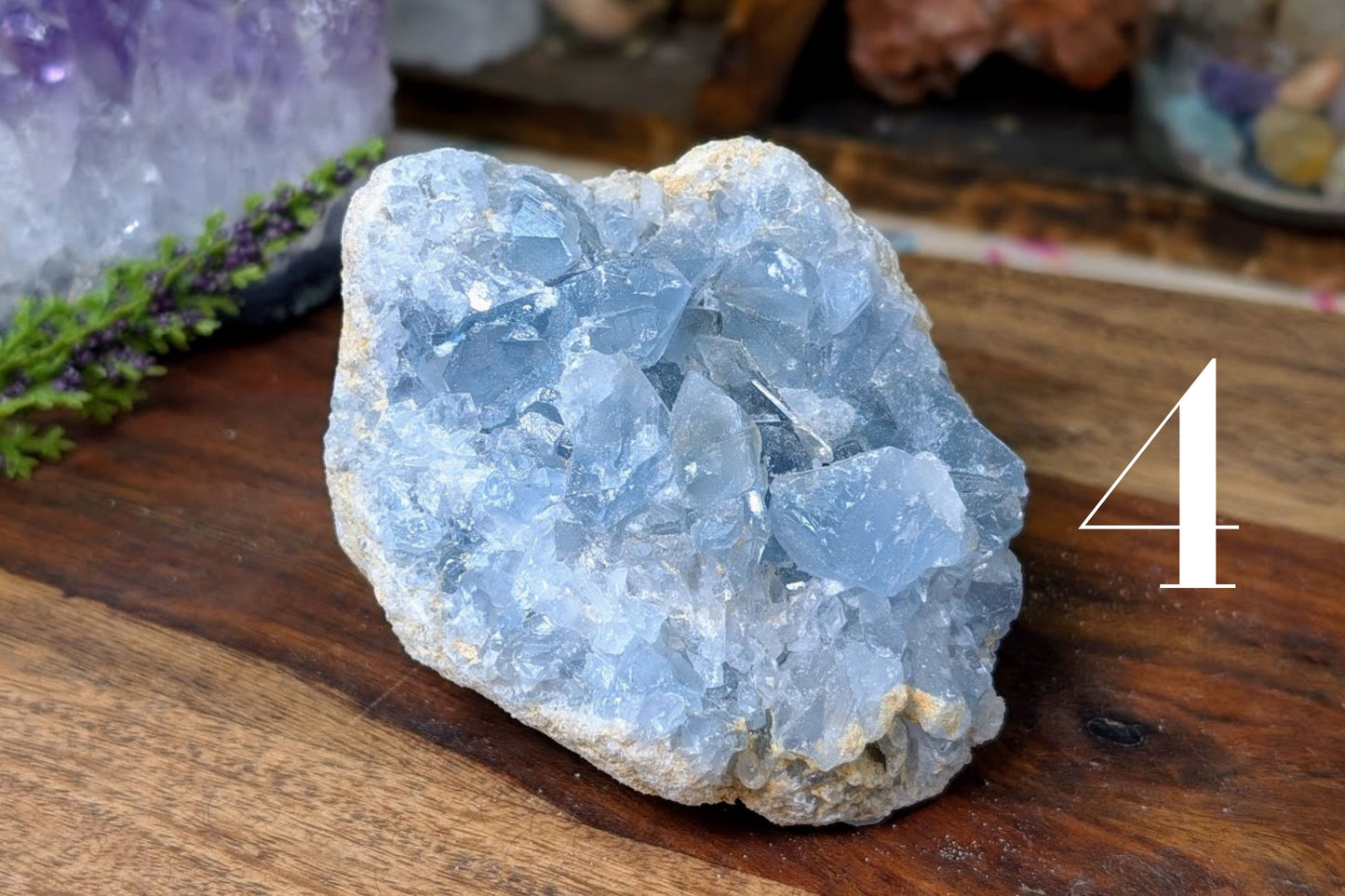 Celestite Cluster