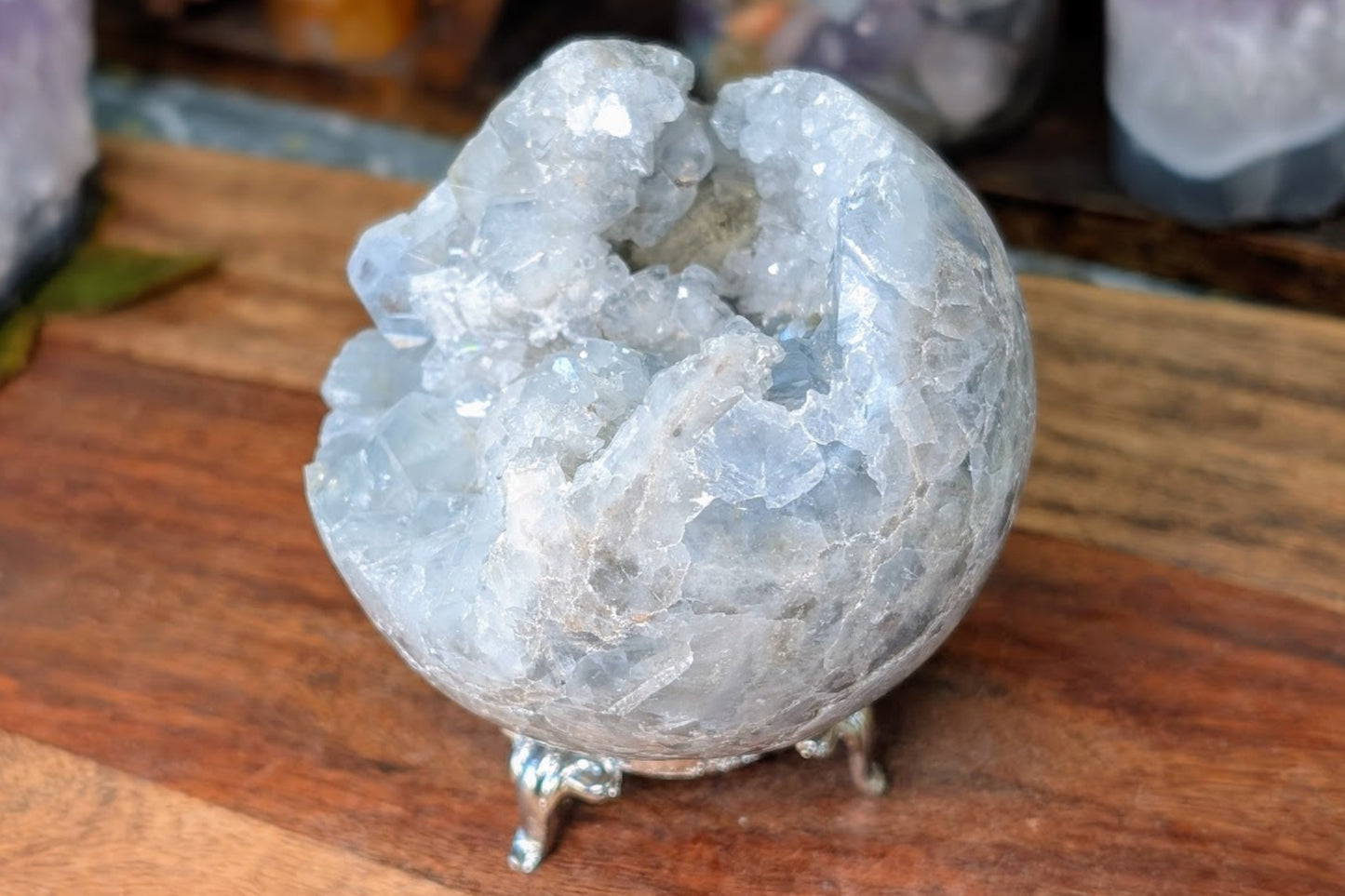 Celestite Cluster Sphere