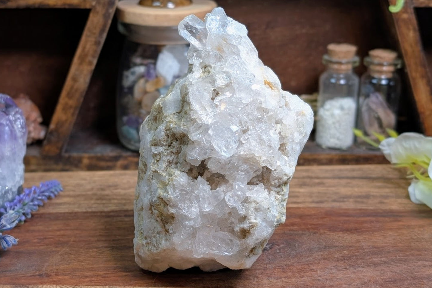 Clear Quartz Cluster 2"