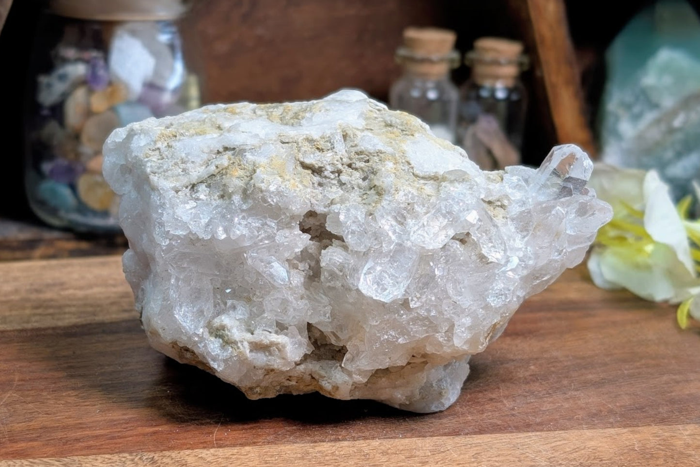 Clear Quartz Cluster 2"