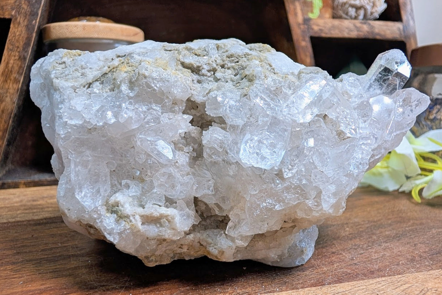 Clear Quartz Cluster 2"