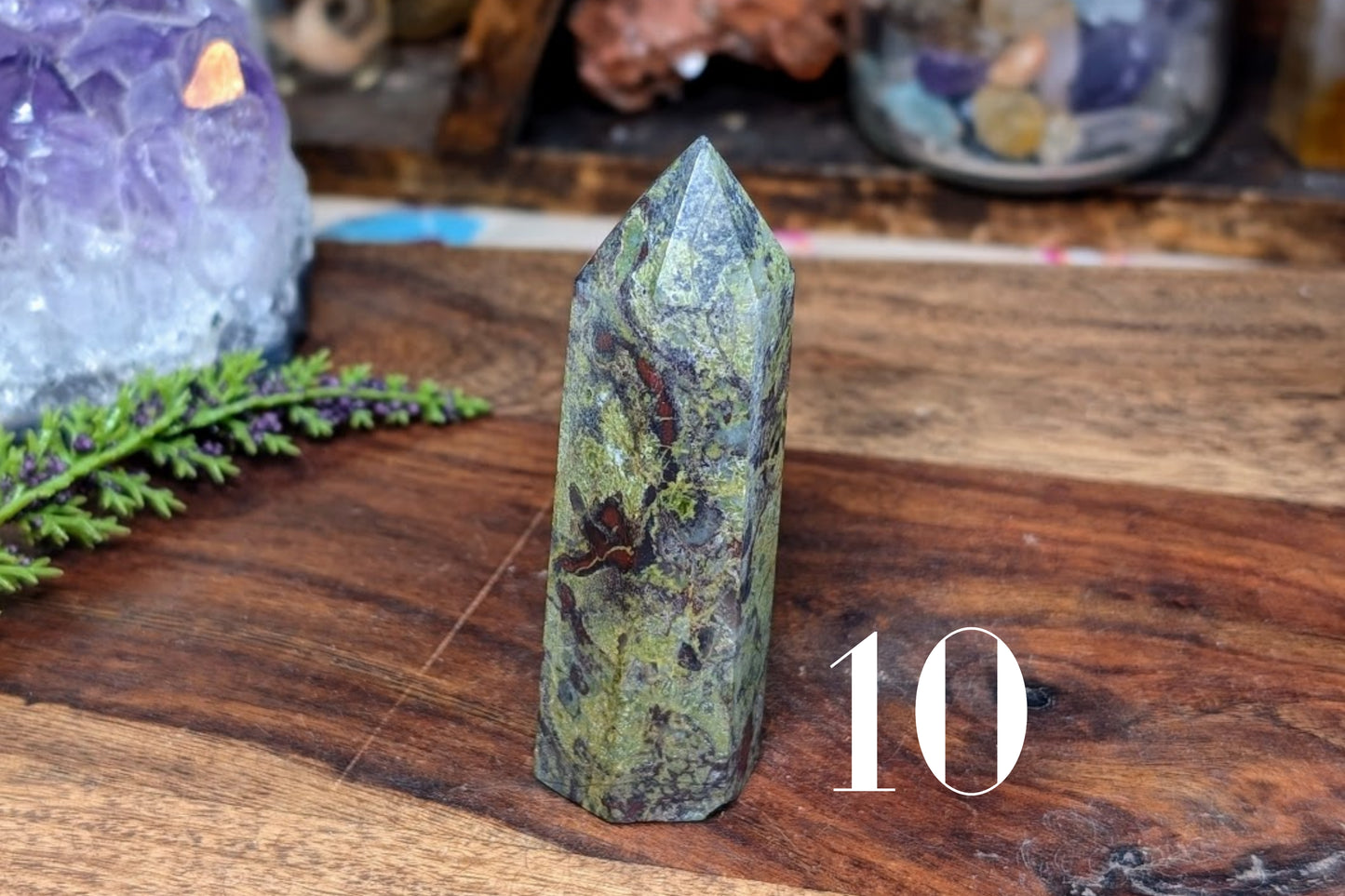 Dragon Blood Jasper Point