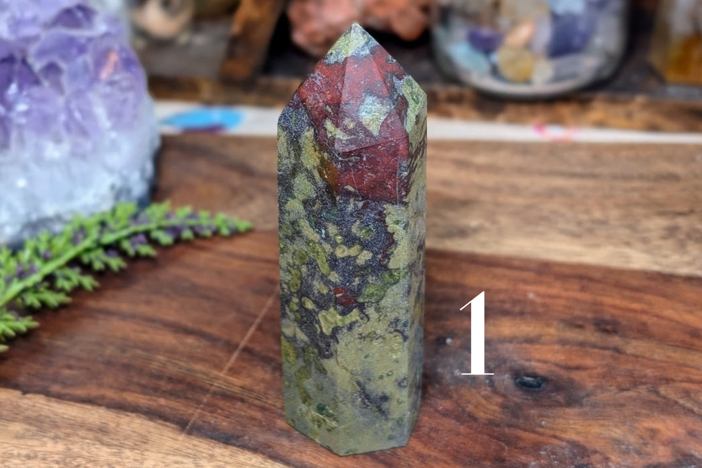 Dragon Blood Jasper Point