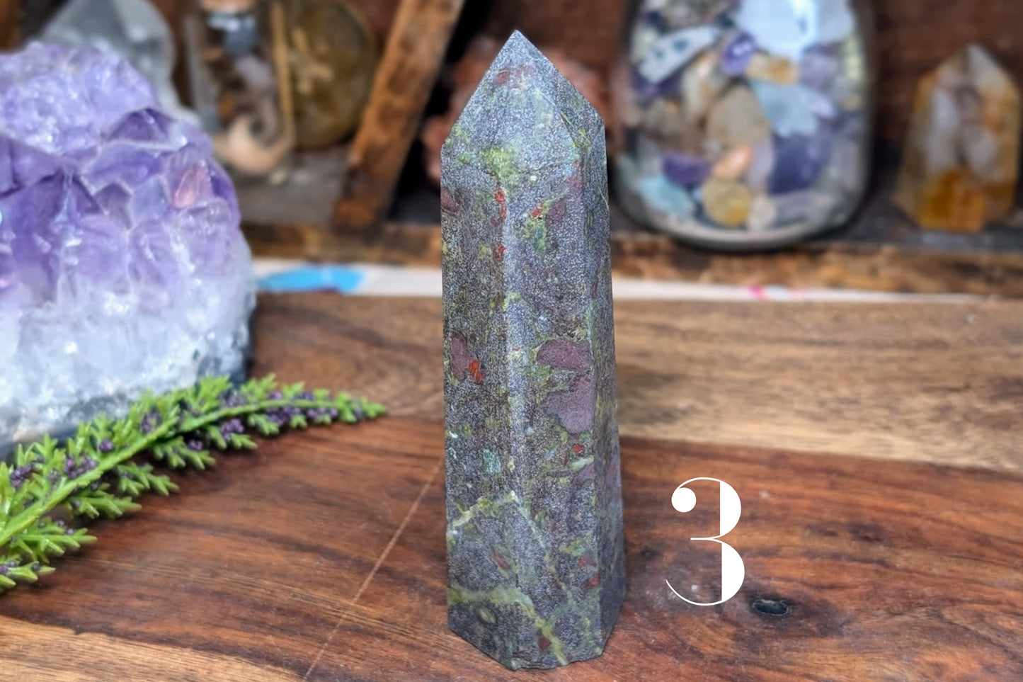 Dragon Blood Jasper Point