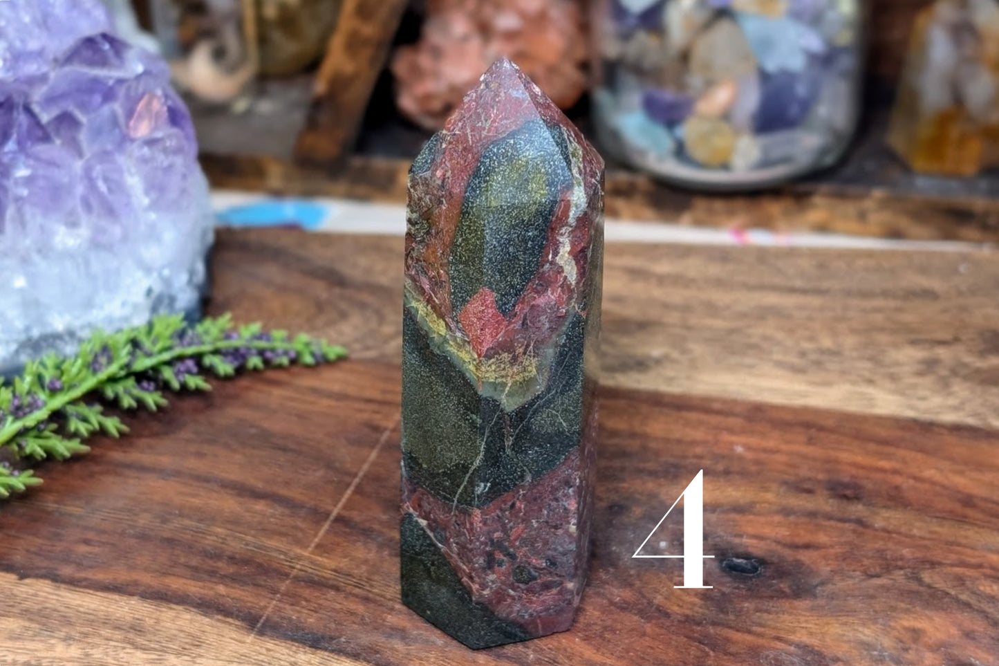 Dragon Blood Jasper Point