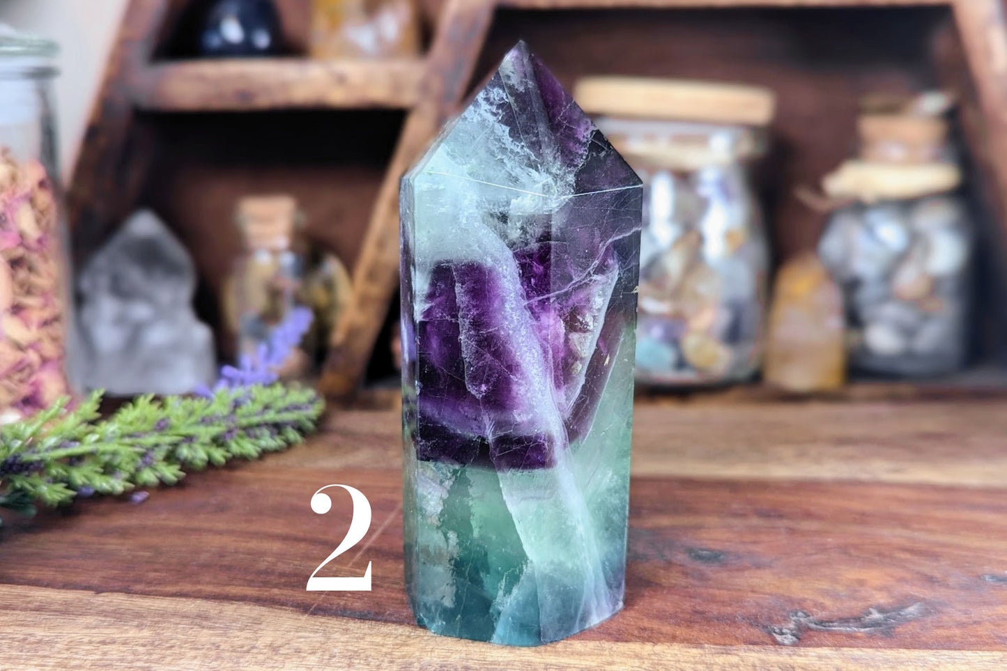 Fluorite Point 3.5"