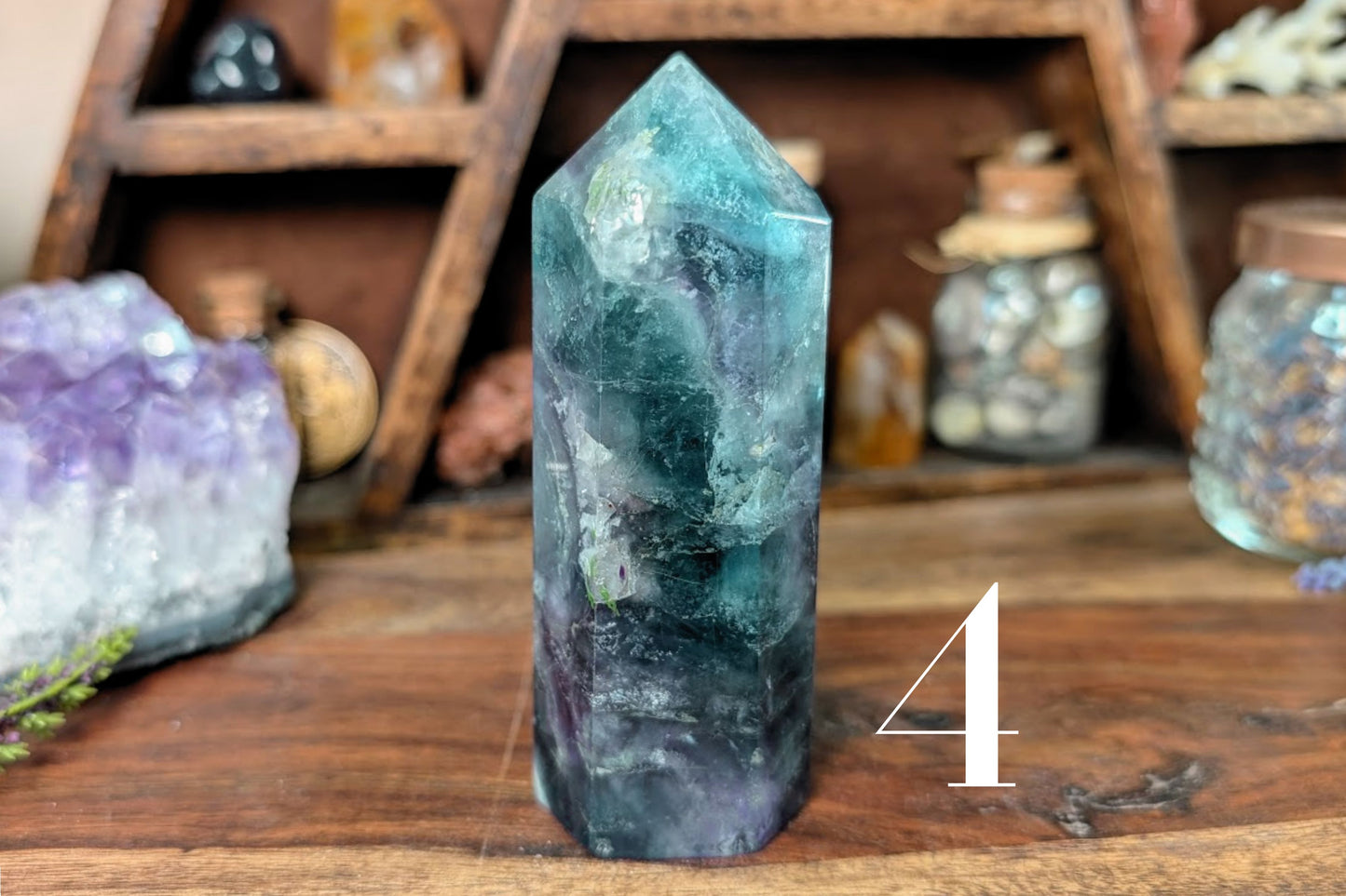 Fluorite Point 3.5"