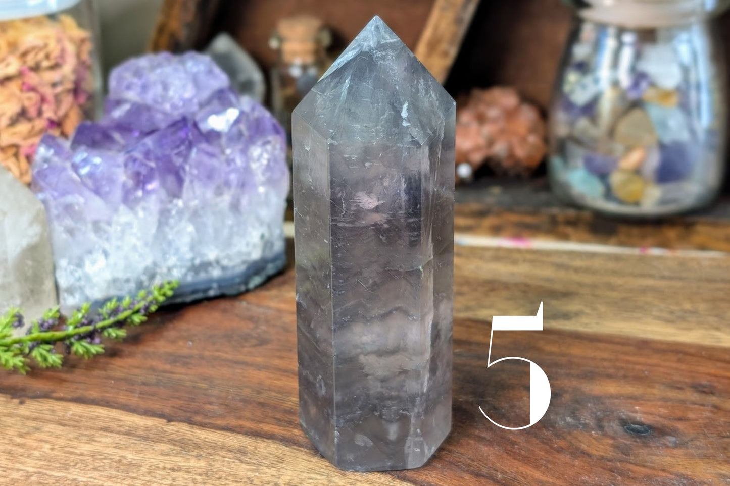 Fluorite Point 3.5"