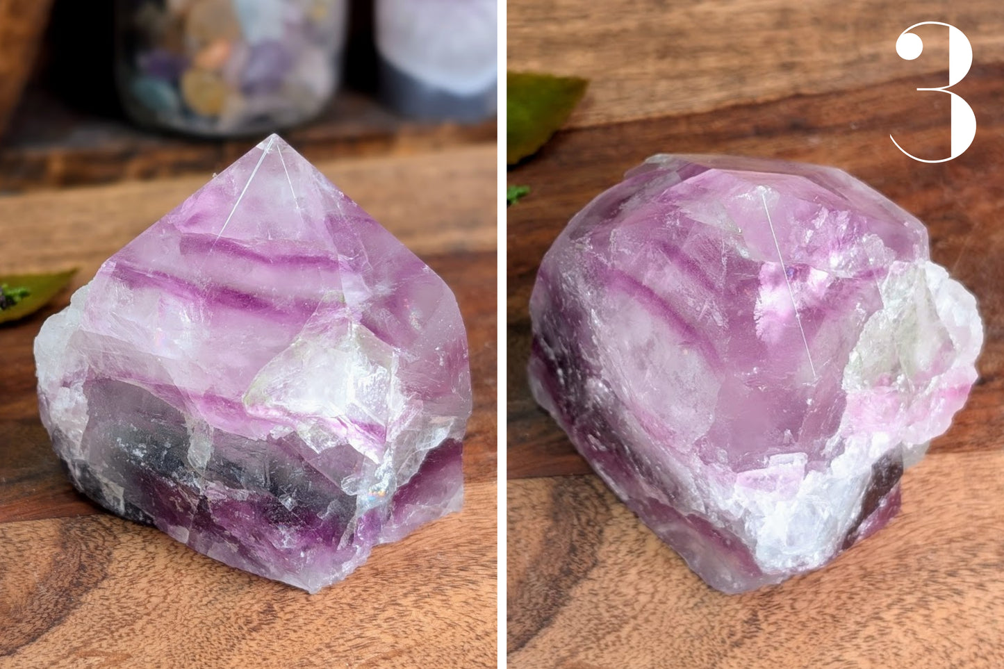 Fluorite Polished Top Point