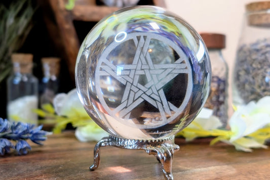 Glass Pentacle Sphere