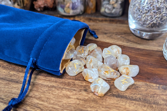 Golden Healer Quartz Runes