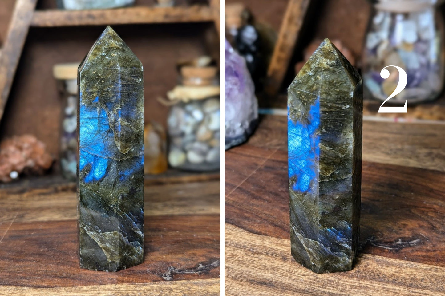 Labradorite Point 3"