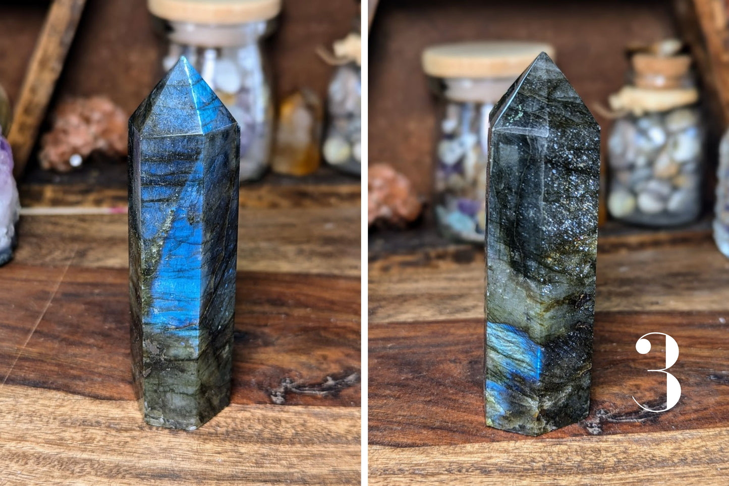 Labradorite Point 3"