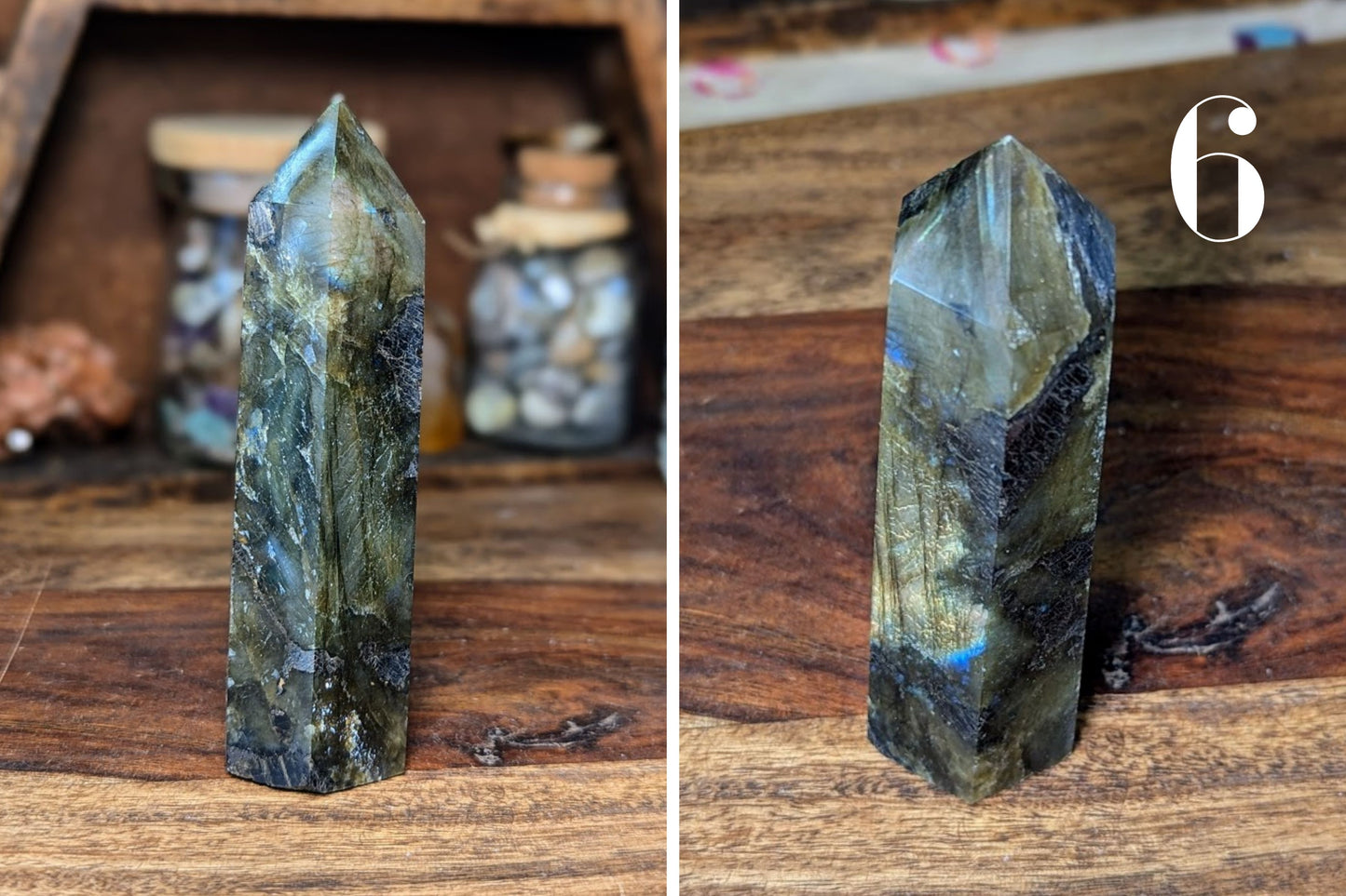 Labradorite Point 3"