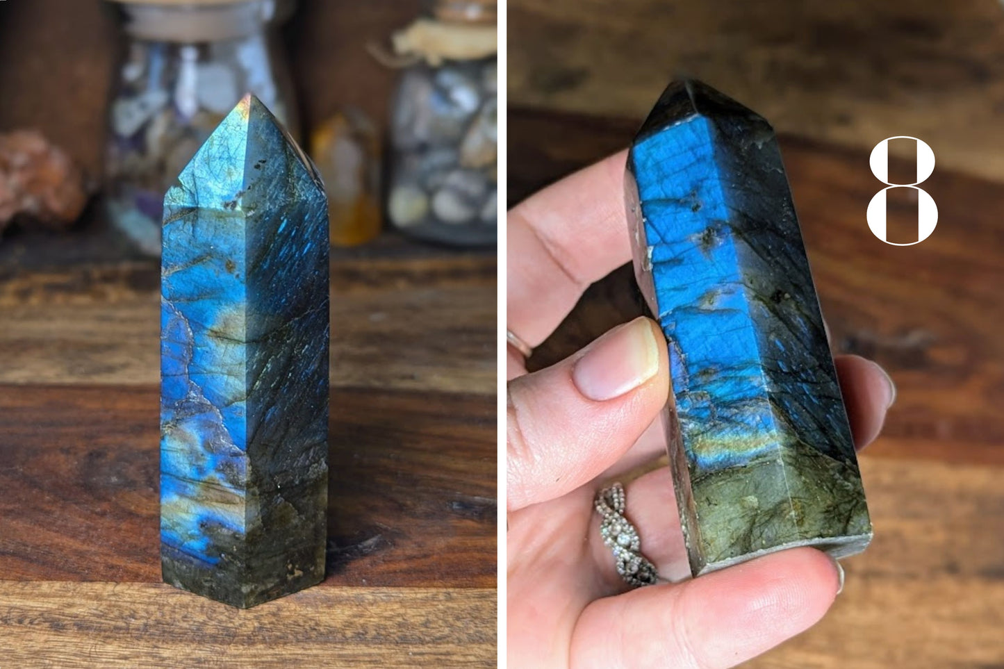 Labradorite Point 3"