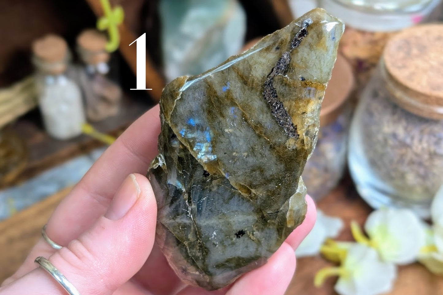 Labradorite Polished Face Slab