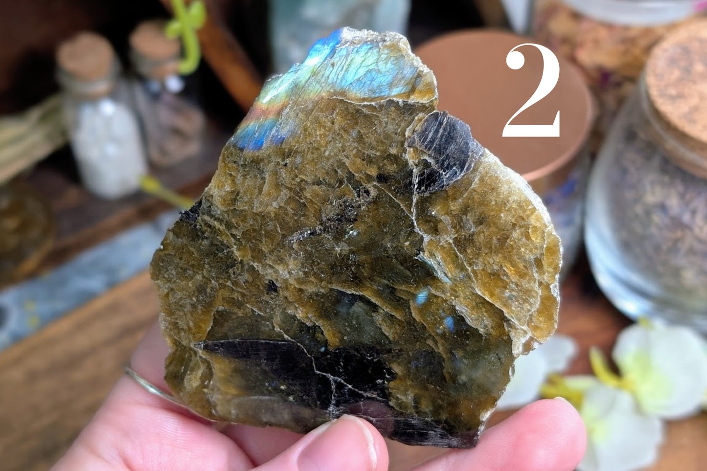 Labradorite Polished Face Slab