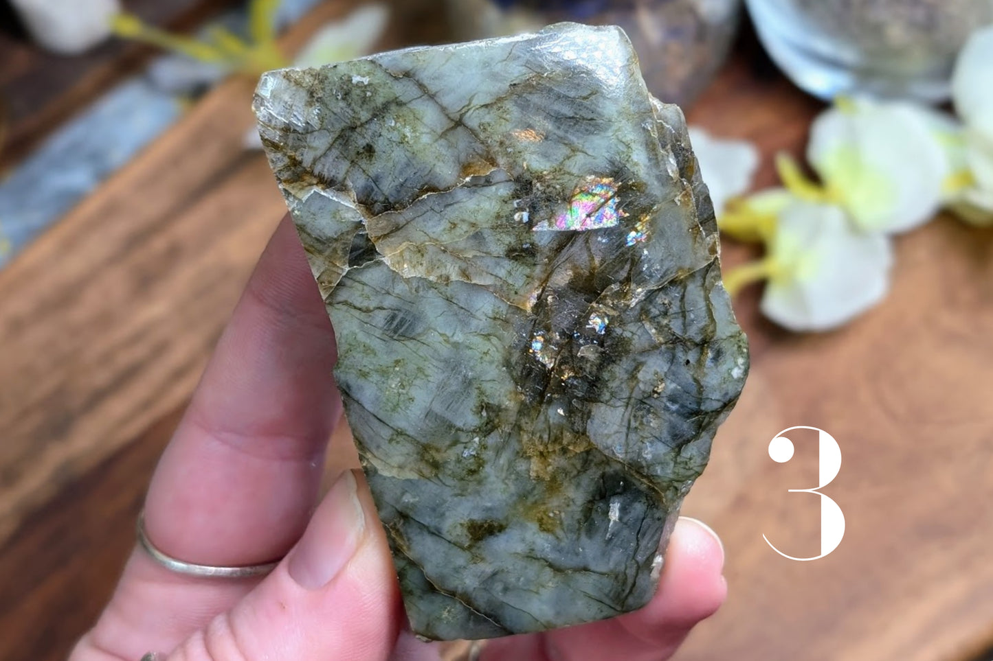 Labradorite Polished Face Slab