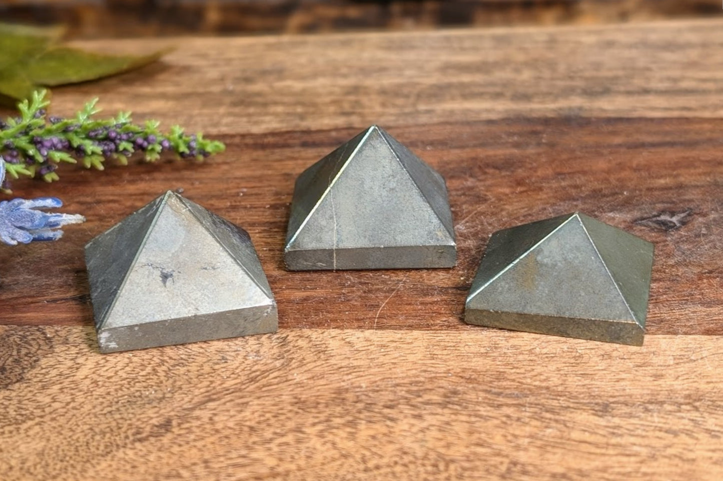 Pyrite Pyramid 1"