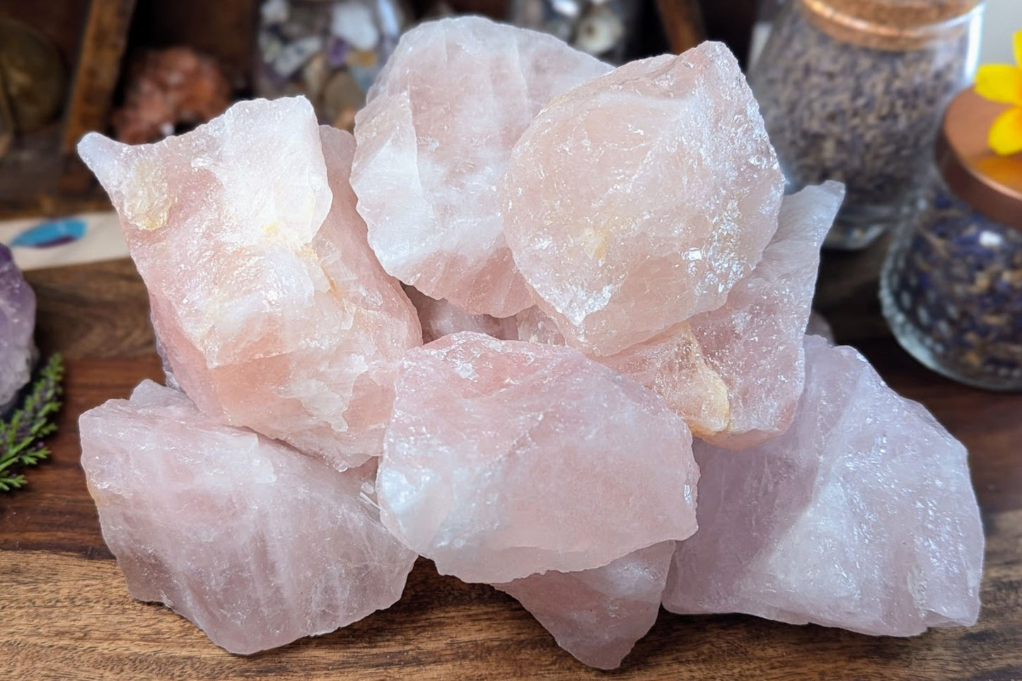 Rose Quartz Rough Chunk