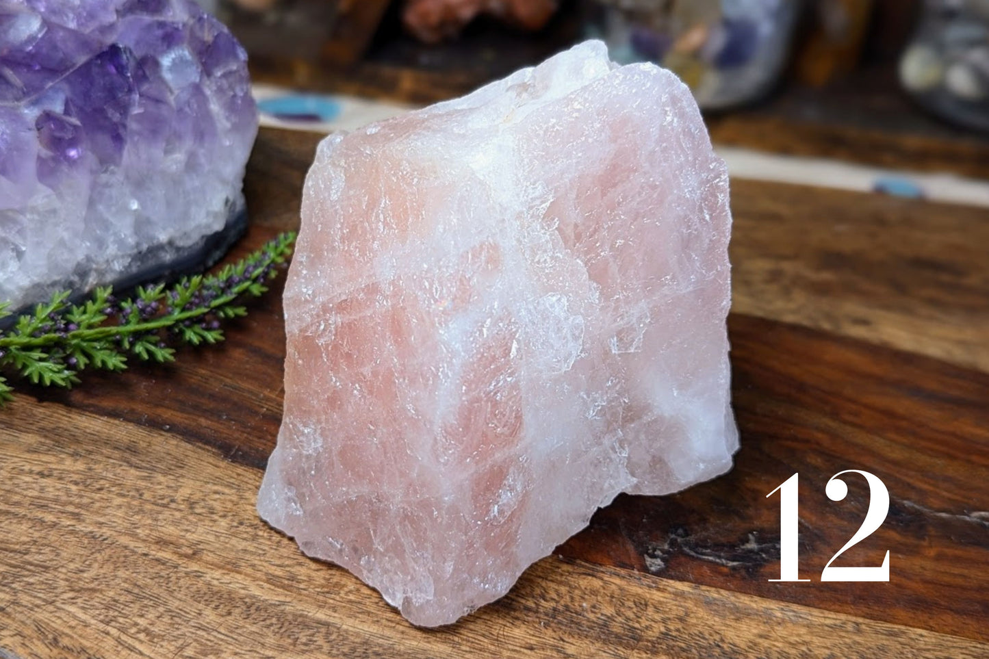 Rose Quartz Rough Chunk