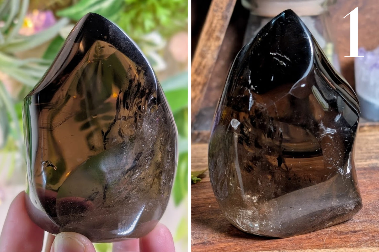 Smoky Quartz Flame