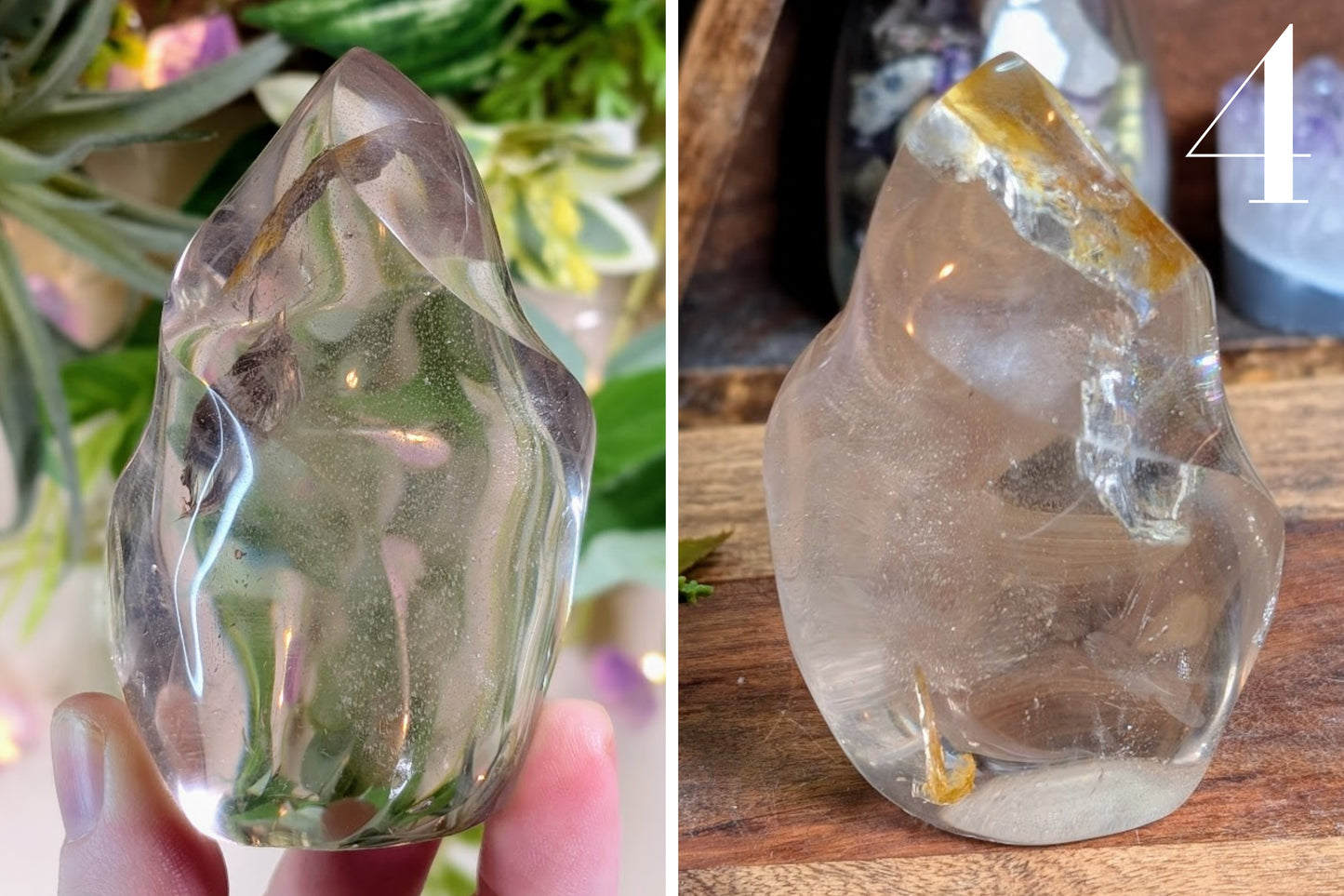 Smoky Quartz Flame