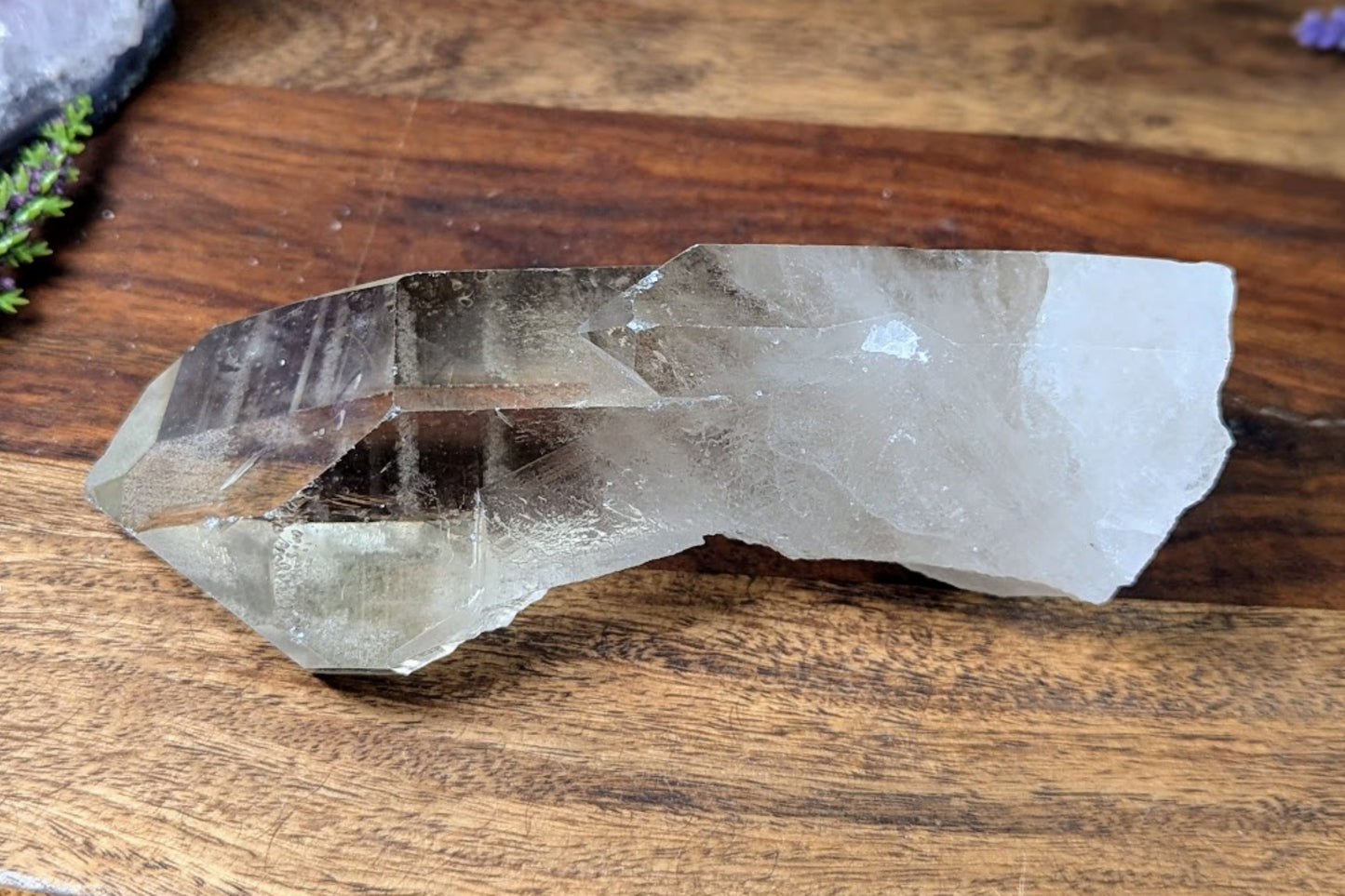 Smoky Quartz Rough Point - 9 oz