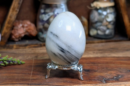 Zebra Jasper Egg