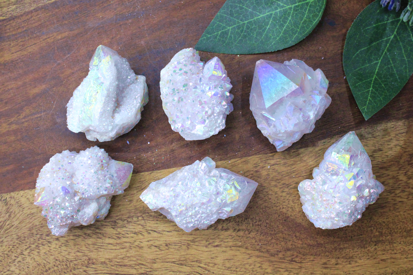 Angel Aura Spirit Quartz Cluster 0.8 oz